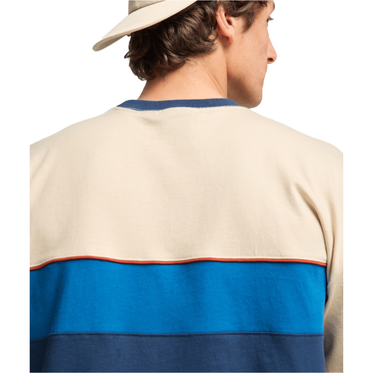 2026 Billabong Hommes Simulator Crew Knit Top 24A011601 - Oatmeal